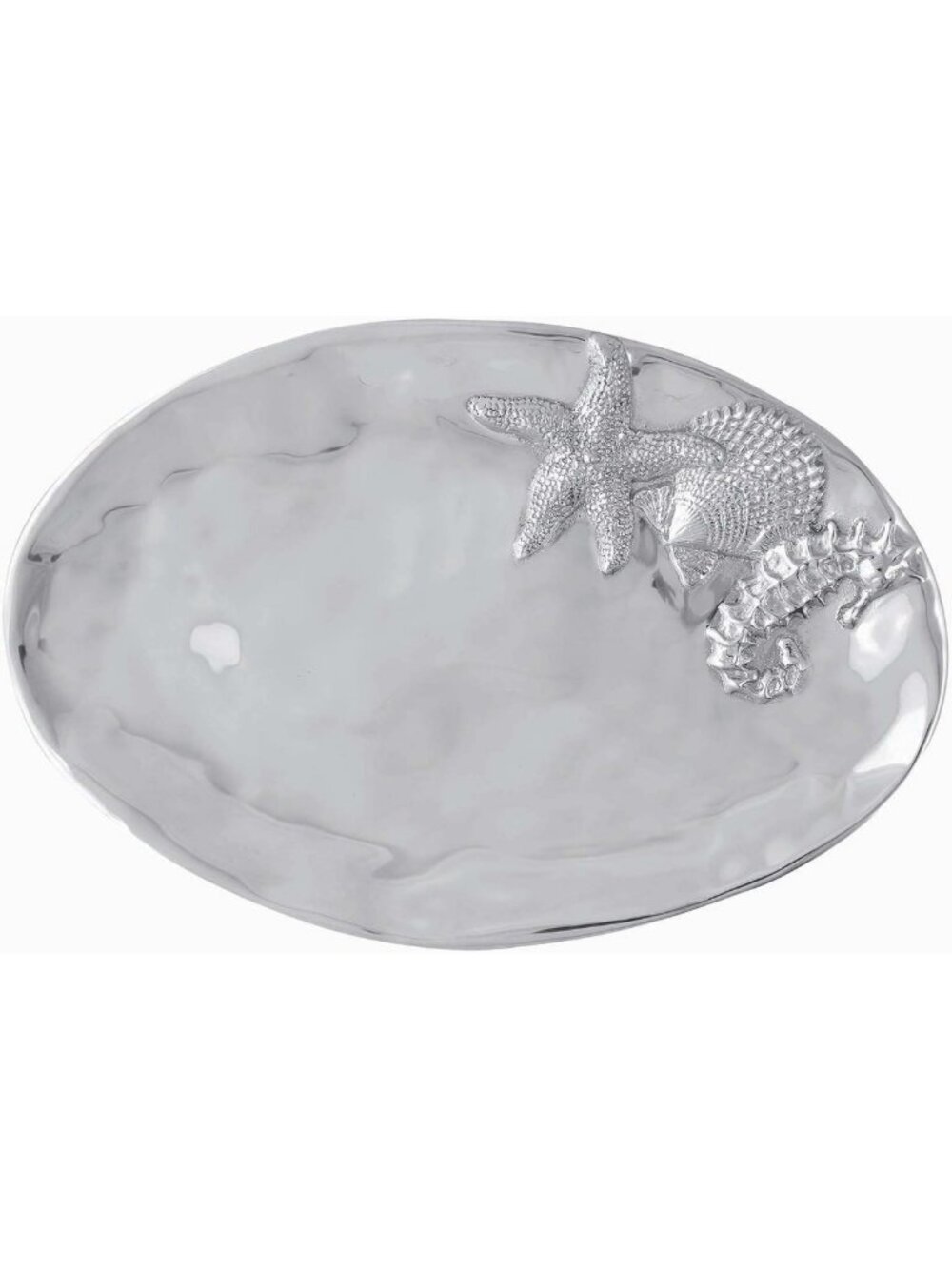 Elegant Oval Sea Server - Perfect for Entertaining, Coastal Decor & Serving